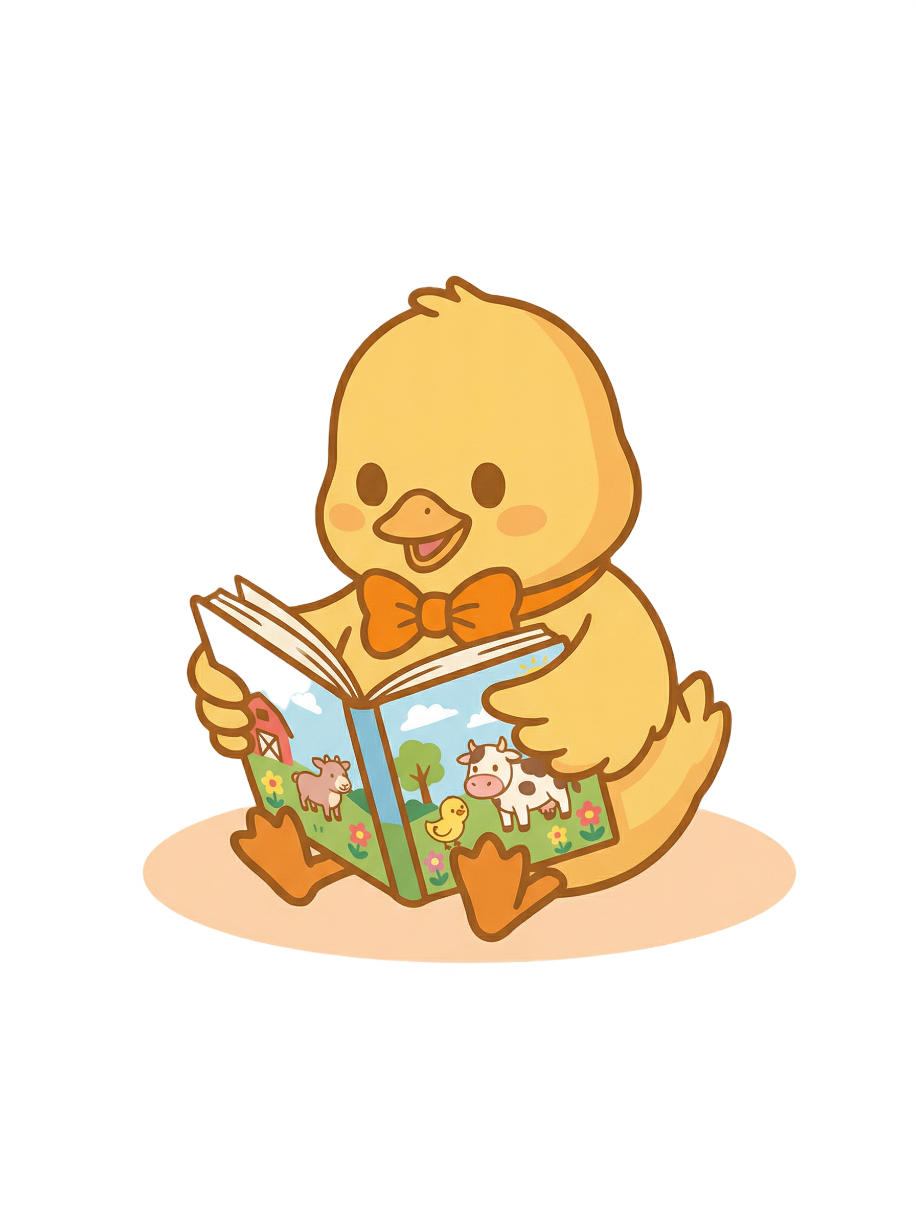 Duckly duck reading